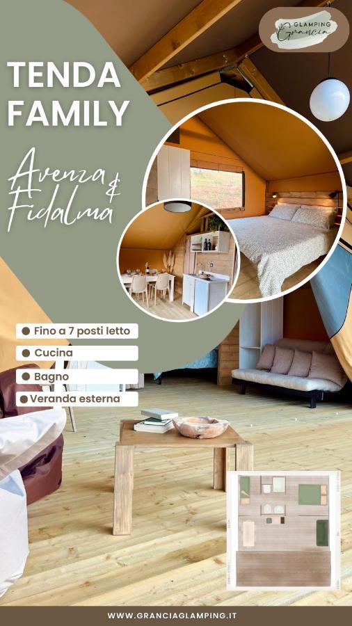 Luxury tent Glamping Grancia